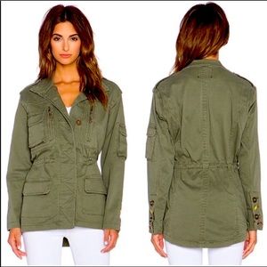 Sam Edelman Army Green Military/Utility jacket